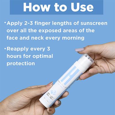 Happier Ultralight Sunscreen SPF 50 PA+++, Non-Greasy, No White Cast, Lightweight, Long-Lasting Protection for All Skin Types 50 ml - Face Sunscreen