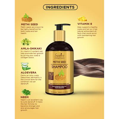 Spantra Methi Seed Shampoo 300 ml - Shampoos