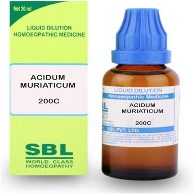 SBL Acidum Muriaticum 200C Liquid 30 ml - Dilutions