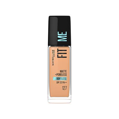 Maybelline New York Fit Me Matte + Poreless Liquid Foundation 16h Oil Control SPF 22 - 127 Golden Honey 30 ml - Foundation