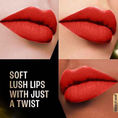 Lakme Forever Matte Lipstick, Made With French Rose Oil Extracts, Red Rose, 4.5 gm - Lipsticks