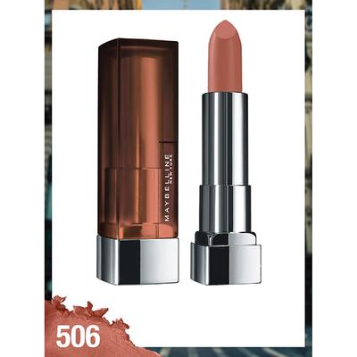 Maybelline New York Color Sensational Creamy Matte 506 Toasted Brown 3.9gm - Lipsticks