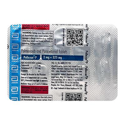 POLIEXAR P Tablet 10's - Pain relief-Nsa