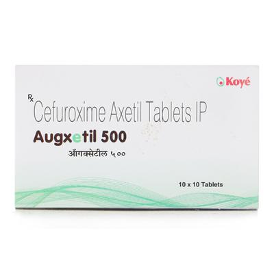 Augxetil 500mg Tablet 10'S - Bacterial Infections-Cep