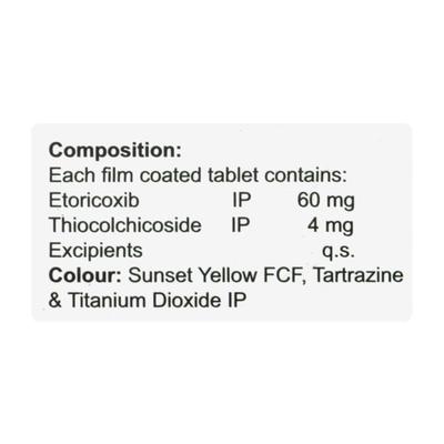 ETOFORD MR Tablet 10's - Pain relief-Nsa