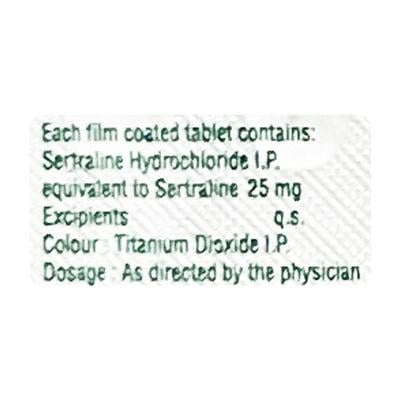 Daxid 25mg Tablet 15'S - Depression-Ant