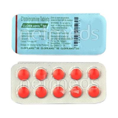 Clofranil 50mg Tablet 10'S - Depression-Ant