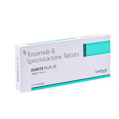 DURITE PLUS 20 Tablet 10's - Hypertension-Diu