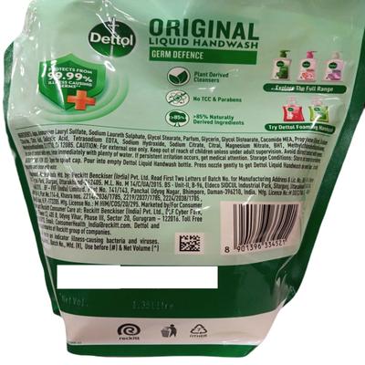 Dettol Liquid Handwash - Original 1350 ml - Hand Wash & Soaps