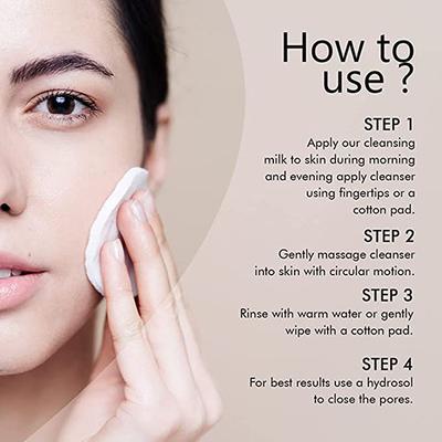 The Love Co. Japanease Cherry Blossom Cleansing Milk with Shea Butter 200 ml - Make Up Removers