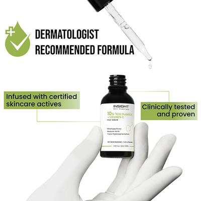 Insight Cosmetics 10% Niacinamide Vitamin C Face Serum 30 ml - Face Serum