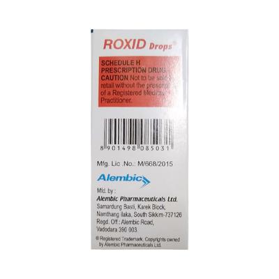 Roxid Mint Flavoured Drops 10ml - Bacterial Infections-Mac