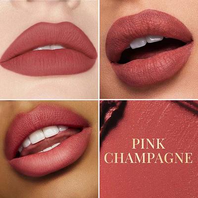 mCaffeine Shades Creamy Matte Kiss Bullet Lipstick - Moisturizing, Lightweight - Pink Champagne 3.5 gm - Lipsticks