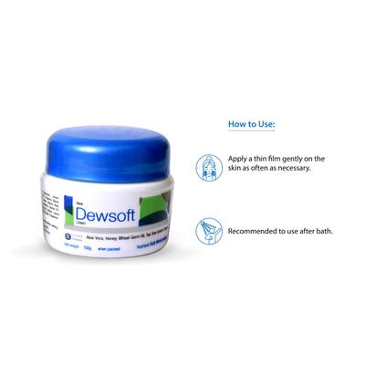 DEWSOFT NEW Cream 150gm - Dry Skin-Emo
