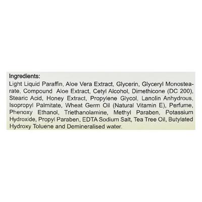 Alograce Vitamin E, Honey & Aloe Vera Cream 50gm - Dry Skin-Emo