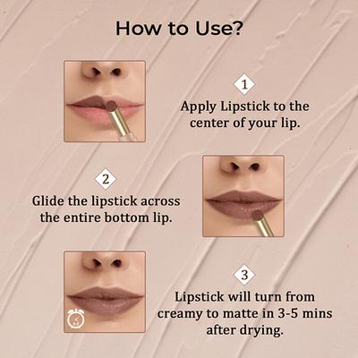 Tnw The Natural Wash Silky Matte Fusion Longstay Lip Color - Supernove Scarlet 3.5 gm - Lipsticks