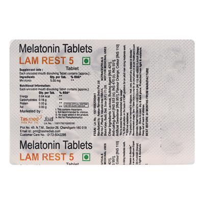 LAMREST 5 Tablet 15's - Supplements-Sup