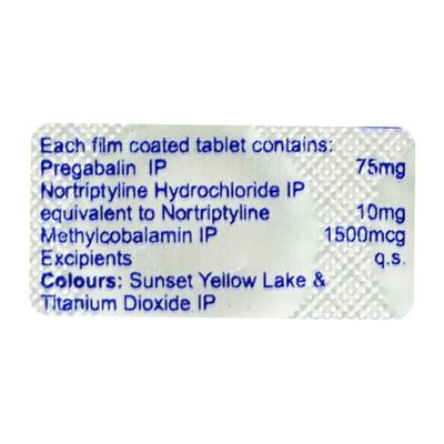 PREGASON TOTAL Tablet 10's - Neuropathic Pain-Dru