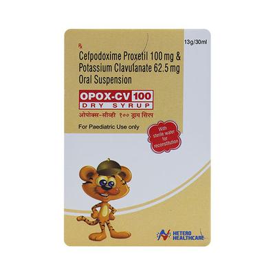 Opox CV 100mg Dry Syrup 30ml - Bacterial Infections-Cep