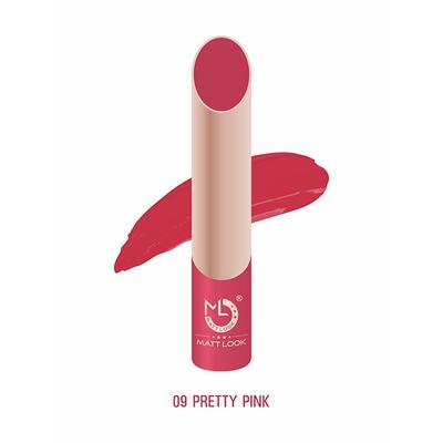 Matt Look Vivid Matte Lipstick, Pretty Pink 3.8 gm - Lipsticks
