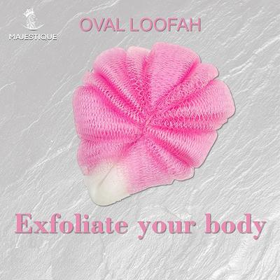 Majestique Oval Loofah, Loofah Sponge, Exfoliating Sponge - Color May vary 1's - Loofahs & Sponges