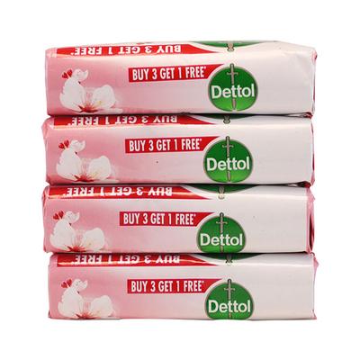 Dettol Soap - Skincare (Buy 3 Get 1 Free x 75 gm) - Soaps