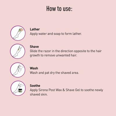 Sirona Disposable Twin Blade Razor - Aloe Boost 1's - Shaving & Hair Removal