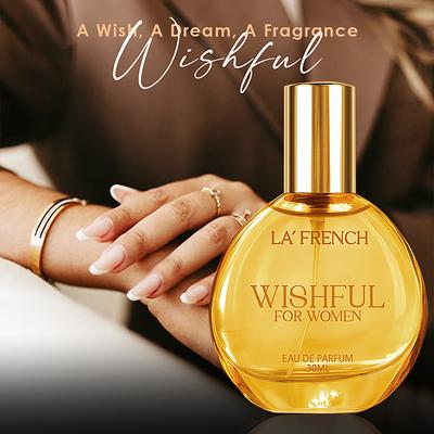 La French Wishful Perfume For Women - Ambery Floral Fragrance With Spicy Fresh Notes 30 ml - Women Perfumes (Edt/Edp)