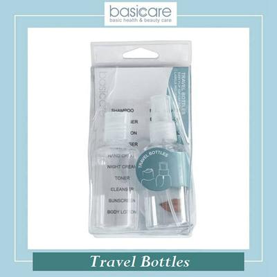 Basicare Cosmetic Travel Bottles (pack of 2) 1's - Others