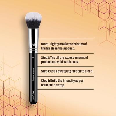 Miss Claire M1 - Multitask/Blending Brush (Chrome) 1's - Face Brush