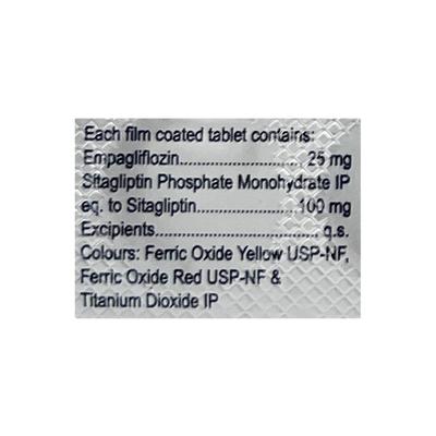 EMPANEO S 25 Tablet 10's - Diabetes-Ant