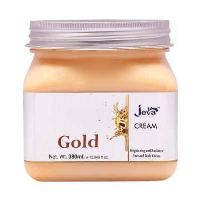 Jeva Gold Brightening and Radiance Face and Body Cream 380 ml - Lotions & Creams