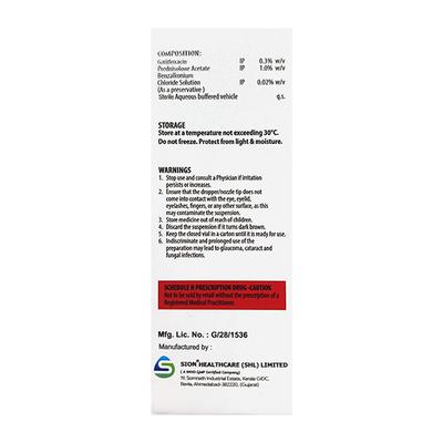 GATICOM P Eye Drops 10ml - Eye Infections-Eaa