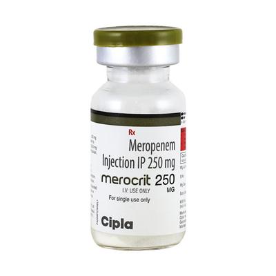 Merocrit 250mg Injection 1's - Bacterial Infections-OBL