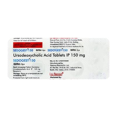 Sedogest 150mg Tablet 10'S - Kidney Disease/Stones-Cho