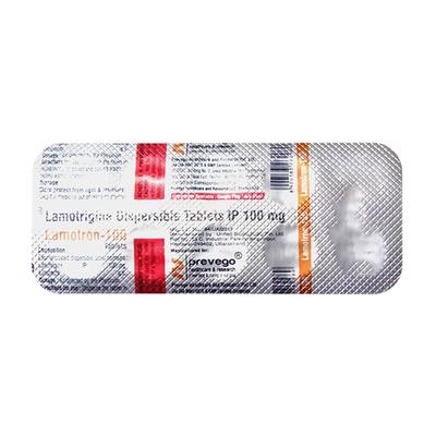 LAMOTRON 100 Tablet 10's - Epilepsy/Convulsion-Ant