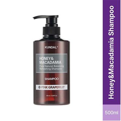 Kundal Honey and Macadamia Nature Shampoo Pink Grapefruit 500 ml - Shampoos