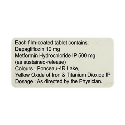 DAJIO M 500 Tablet 10's - Diabetes-Ant