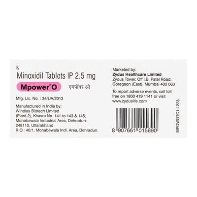 MPOWER O Tablet 15's - Hypertension-Oah