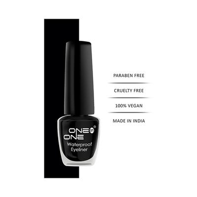 One On One 24 Hrs Long Lasting & Waterproof Eyeliner - Black 5 ml - Eyeliners