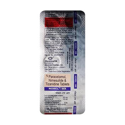 Nobel MR Tablet 10'S - Pain relief-Nsa