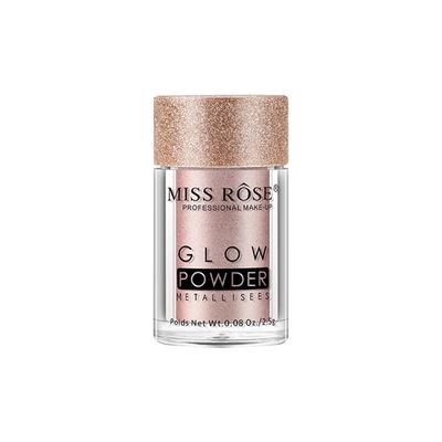 Miss Rose Professsional Makeup Glow Powder Metalises 7001 - 010M 09 2.5 gm - Highlighters & Illuminators