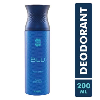 Ajmal Blu & Shadowhim Deodorants For Men (Pack Of 2) 200 ml - Men Perfumes (Edt/Edp)