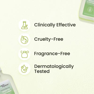 Earth Rhythm Green Tea & Cucumber Face Mist 15 gm - Face Mists