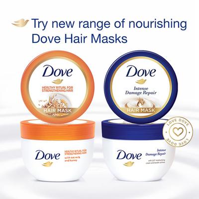 Dove Healthy Ritual For Strengthening Hair Mask With Oat Milk And Honey 300 ml - Hair Treatment