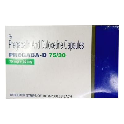 PREGABA D  75/30  Capsule 10's - Neuropathic Pain-Dru