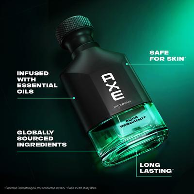 AXE Premium Luxury Perfumes - Aqua Bergamot EDP 100 ml - Men Perfumes (Edt/Edp)