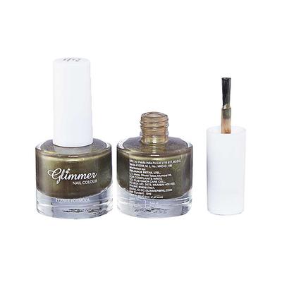 Glimmer Nail Enamel Eye Shadow Gold 8 ml - Nail Polish