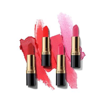Revlon Super Lustrous Lipstick Combo - Buy 2 Get 1 Free (Chocolate Velvety + Just Me + Love that Red) 24 ml - Lipsticks