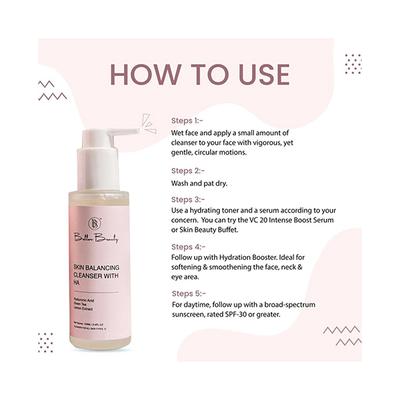 Better Beauty Skin Balancing Cleanser 100 ml - Face Washes